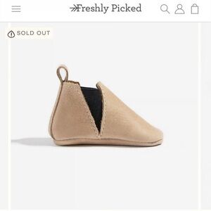 Freshly Picked Chelsea Baby Walker Boot Weathered Brown Leather